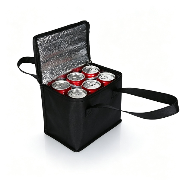 Wholesale Custom Insulated Thermal Delivery Bag Waterproof Oxford Fabric Aluminum Foil Cooler Pouch With Ice Packs