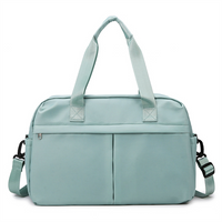 Good Design Oxford Fashion Weekend Duffel Bag with Zipper Closure Light Weight & Portable for Travel