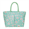 Daisy Pattern Durable Portable Eco-Friendly PEVA Lining Cooler Bag Zipper Students Workers Lunch Handbag Thermal Bag 2 Persons
