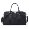 Good Quality Classic Oxford Weekend Duffel Bag with Leather Handle Light Weight & Portable Zipper Closure for Travel