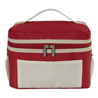 Custom Cooler Bag with Zipper Portable Bag for Outdoor Use Eco-Friendly Food Storage