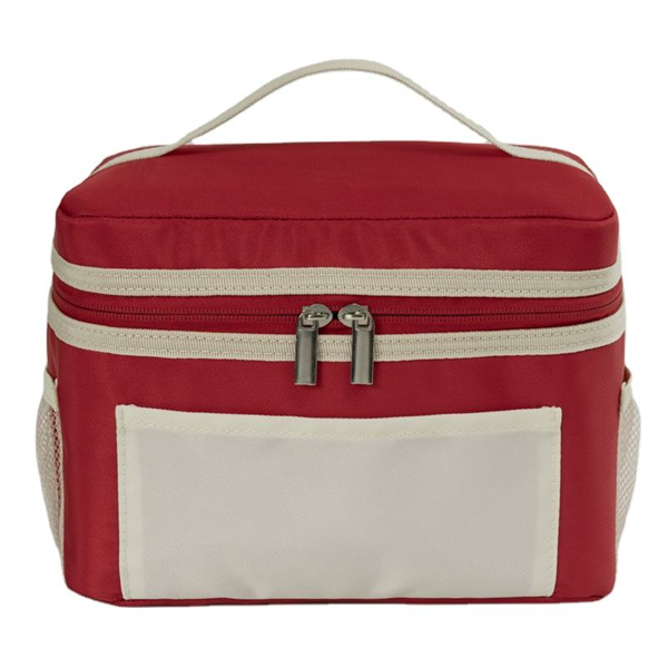 Custom Cooler Bag with Zipper Portable Bag for Outdoor Use Eco-Friendly Food Storage