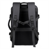 Expandable Business Laptop Backpack Solid Color Large Capacity Travel Computer Rucksack for Men Business Trip
