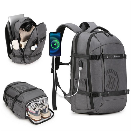 Computer Storage with Water Resistant and USB Charging Port for Business