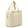 Custom Logo Insulated Cooler Bag with Zipper Closure Cooler Lunch Bag for Picnic Use