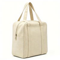 Custom Logo Insulated Cooler Bag with Zipper Closure Cooler Lunch Bag for Picnic Use
