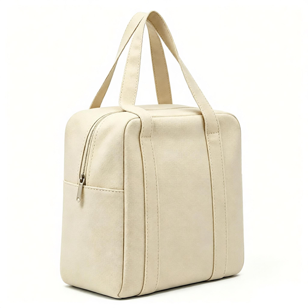 Custom Logo Insulated Cooler Bag with Zipper Closure Cooler Lunch Bag for Picnic Use