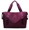 Custom Waterproof New Oxford Cloth Weekend Gym Bag Yoga Weekend Shoulder Gym Bag With Shoe Compartment