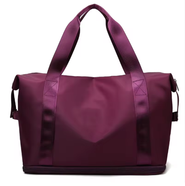 Custom Waterproof New Oxford Cloth Weekend Gym Bag Yoga Weekend Shoulder Gym Bag With Shoe Compartment