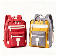 Durable Oxford Waterproof Lightweight Large-Capacity Backpack Multi-function Leisure Laptop with Zipper for Unisex