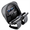 High Quality Ultra Slim Expandable PU Laptop Backpack Factory Direct Men's Briefcase Bag College Business Fashionable Portable